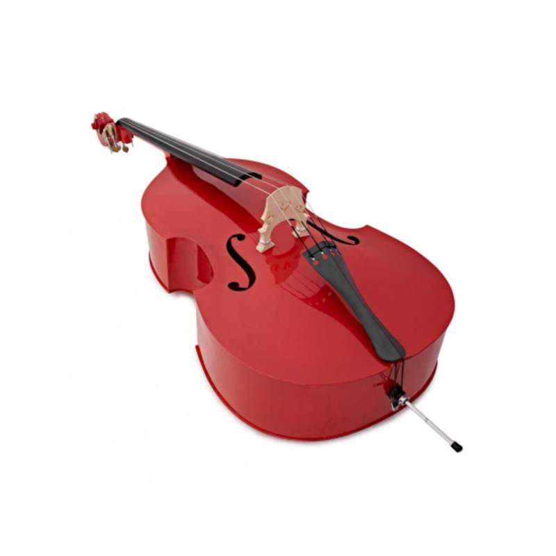 Контрабас STENTOR 1950LCRD Harlequin Rockabilly Double Bass 3/4 (Red)