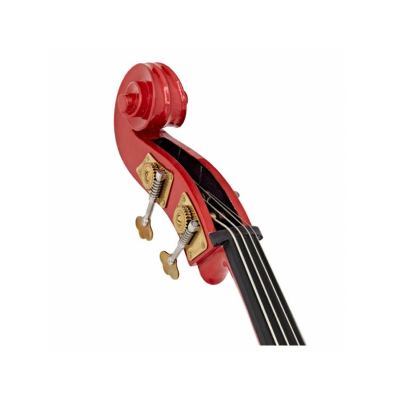 Контрабас STENTOR 1950LCRD Harlequin Rockabilly Double Bass 3/4 (Red)
