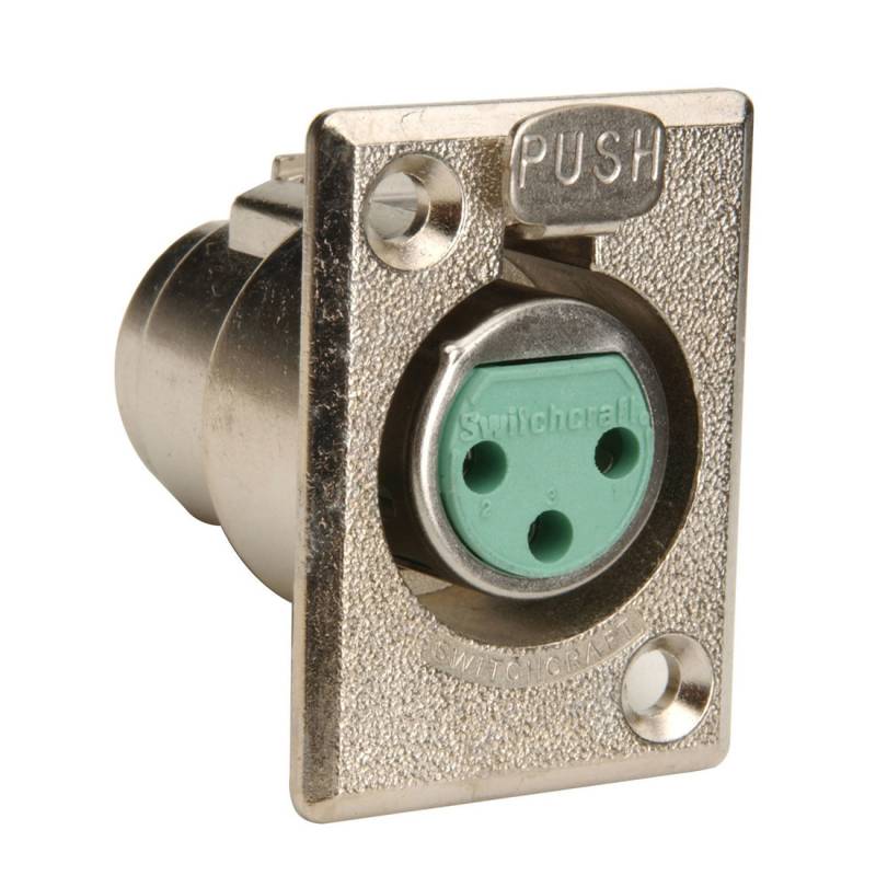 Разъем Switchcraft D3F 3-Pin Female XLR Connector