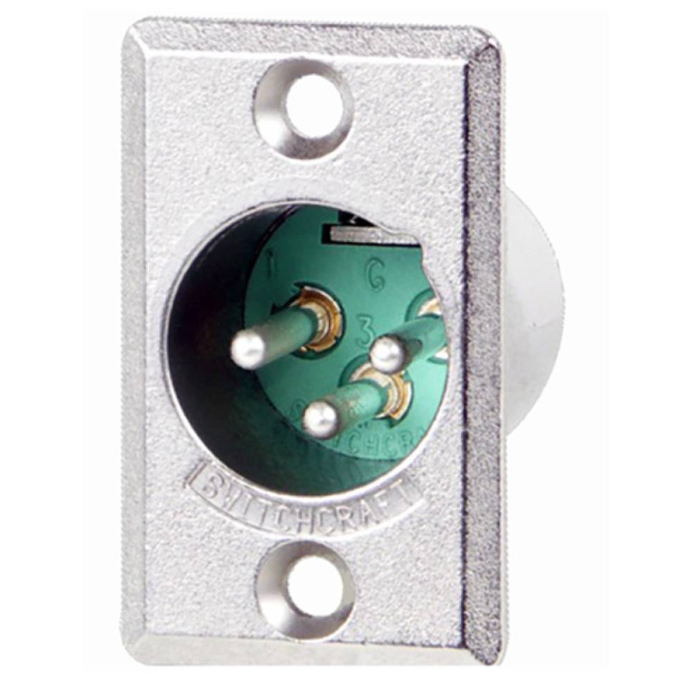 Разъем Switchcraft D3M 3-Pin Male XLR Connector
