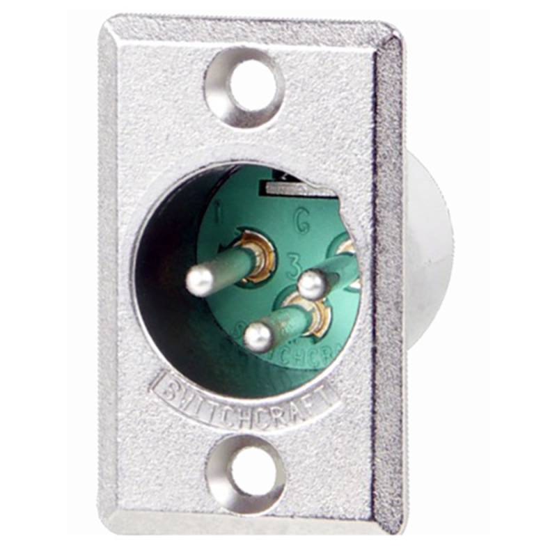 Разъем Switchcraft D3M 3-Pin Male XLR Connector