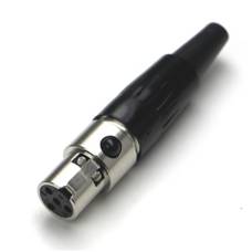 Конектор Switchcraft TA4F 4-Pin Female Mini-XLR Connector