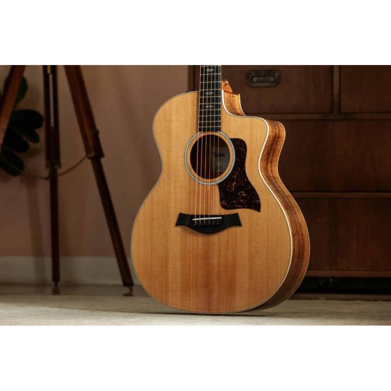 Электроакустическая гитара TAYLOR GUITARS 214ce-K DLX