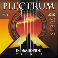 Струни для акустичної гітари Thomastik-Infeld AC110 Plectrum Extra Light Acoustic Guitar Strings 10/41