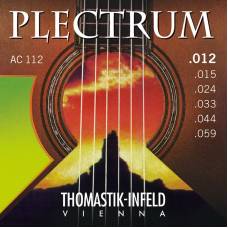 Струни для акустичної гітари Thomastik-Infeld AC112 Plectrum Medium Light 12/59