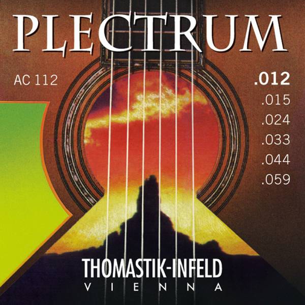 Струни для акустичної гітари Thomastik-Infeld AC112 Plectrum Medium Light 12/59