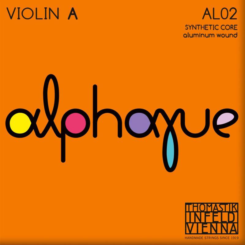 Струна Thomastik-Infeld AL02 Alphayue Synthetic Core Aluminum Wound 4/4 Violin A Medium Tension