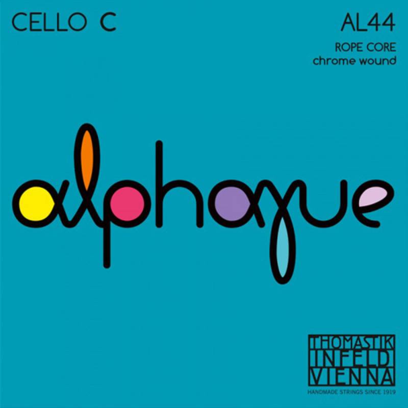 Струна Thomastik-Infeld AL44 Alphayue 4/4 Rope Core Chrome Wound C Medium Tension (1 шт.)