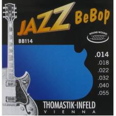 Струни для електрогітари Thomastik-Infeld BB114 Jazz BeBop Medium 14/55