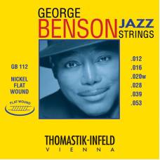 Струни для електрогітари Thomastik-Infeld GB112 George Benson Jazz Medium Light 12/53