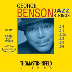 Струни для електрогітари Thomastik-Infeld GB112 George Benson Jazz Medium Light 12/53