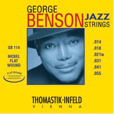 Струни для електрогітари Thomastik-Infeld GB114 George Benson Jazz Heavy 14/55