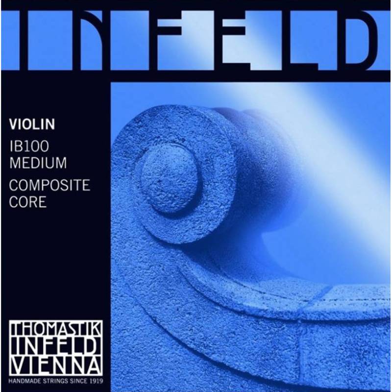 Струны для скрипки Thomastik-Infeld IB100 Infeld Blue Composite Core 4/4 Medium Tension