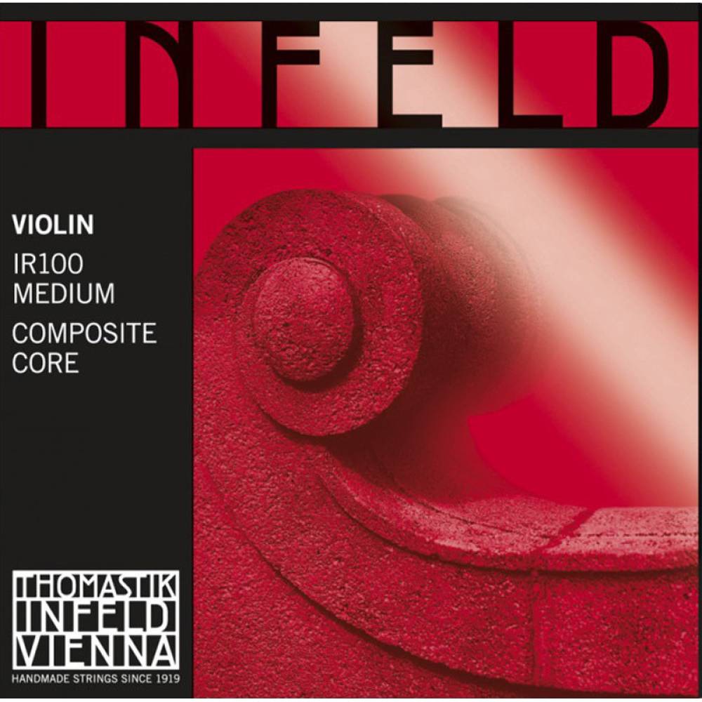 Струны для скрипки Thomastik-Infeld IR100 Infeld Red Composite Core 4/4 Medium Tension Струны для скрипки Thomastik-Infeld IR100 Infeld Red Composite Core 4/4 Medium Tension