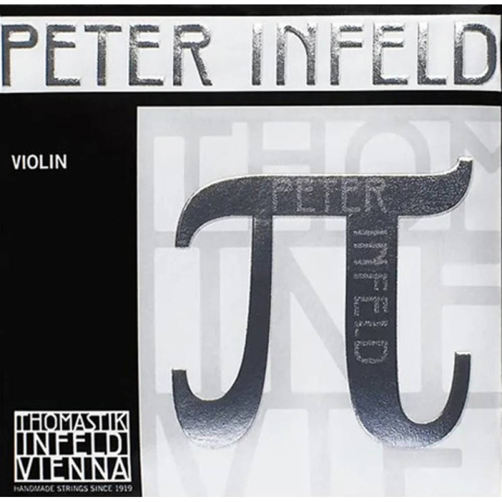 Струна Thomastik-Infeld PI03A Peter Infeld Synthetic Core Silver Wound 4/4 D Medium Tension