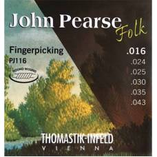 Струни для акустичної гітари Thomastik-Infeld PJ116 John Pearse Folk 16/43