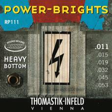 Струны для электрогитары Thomastik-Infeld RP111 Power-Brights Heavy Bottom Medium 11/53