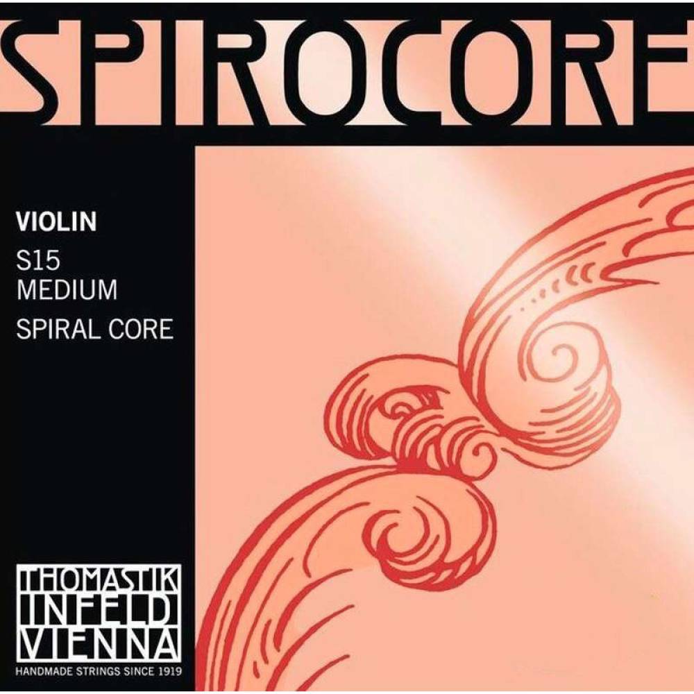 Струны для скрипки Thomastik-Infeld S15 Spirocore Spiral Core 4/4 Medium Tension