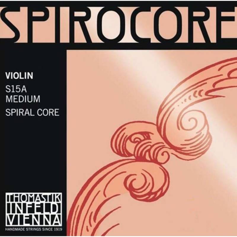 Струны для скрипки Thomastik-Infeld S15A Spirocore Spiral Core 4/4 Medium Tension