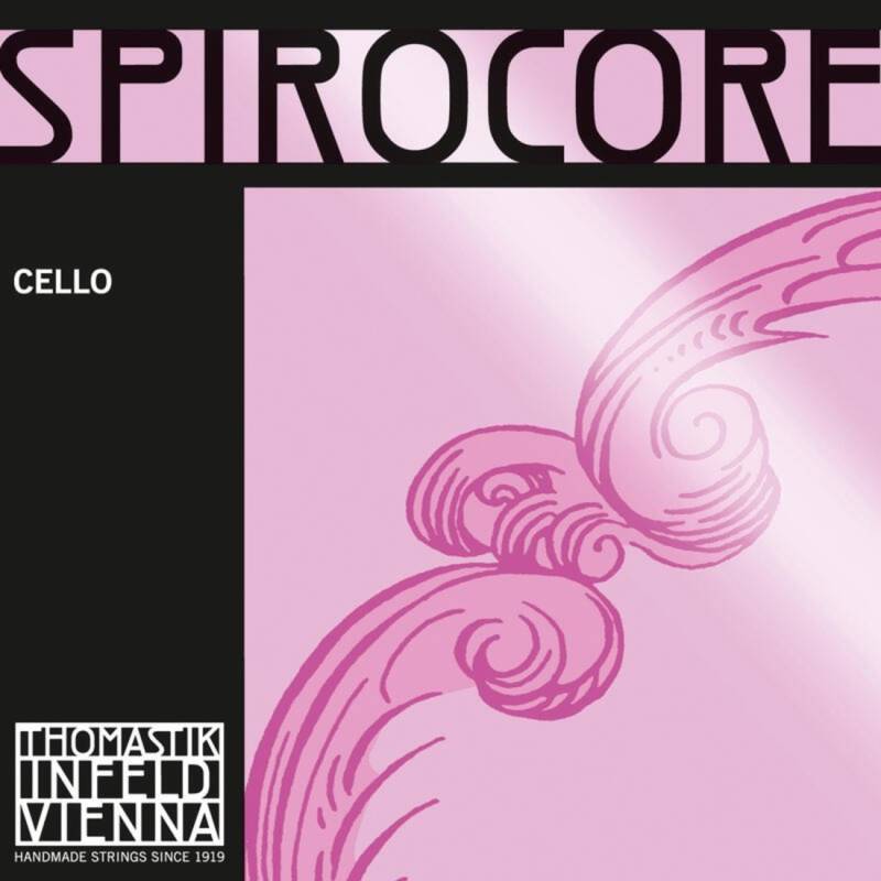 Струна Thomastik-Infeld S27 Spirocore Spiral Core Chrome Wound 4/4 D Medium Tension