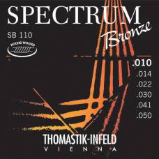 Струны для акустической гитары Thomastik-Infeld SB110 Spectrum Bronze Extra Light 10/50