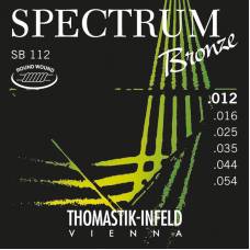 Струни для акустичної гітари Thomastik-Infeld SB112 Spectrum Bronze Medium Light 12/54