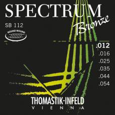 Струны для акустической гитары Thomastik-Infeld SB112 Spectrum Bronze Medium Light 12/54