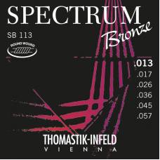 Струни для акустичної гітари Thomastik-Infeld SB113 Spectrum Bronze Medium 13/57