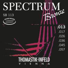 Струни для акустичної гітари Thomastik-Infeld SB113 Spectrum Bronze Medium 13/57