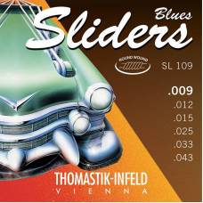Струни для електрогітари Thomastik-Infeld SL109 Blues Sliders Light 9/43