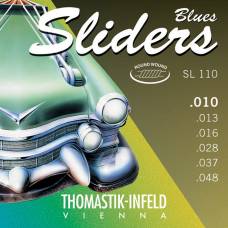 Струны для электрогитары Thomastik-Infeld SL110 Blues Sliders Medium Light 10/48
