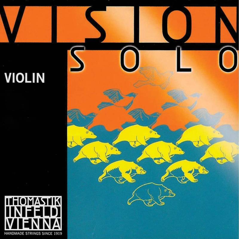 Струна Thomastik-Infeld VIS01 Vision Solo Multilayer Steel Wire Tin Plated 4/4 E Medium Tension