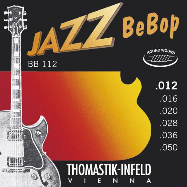 Струны для электрогитары Thomastik-Infeld BB112 Jazz BeBop Light 12/50