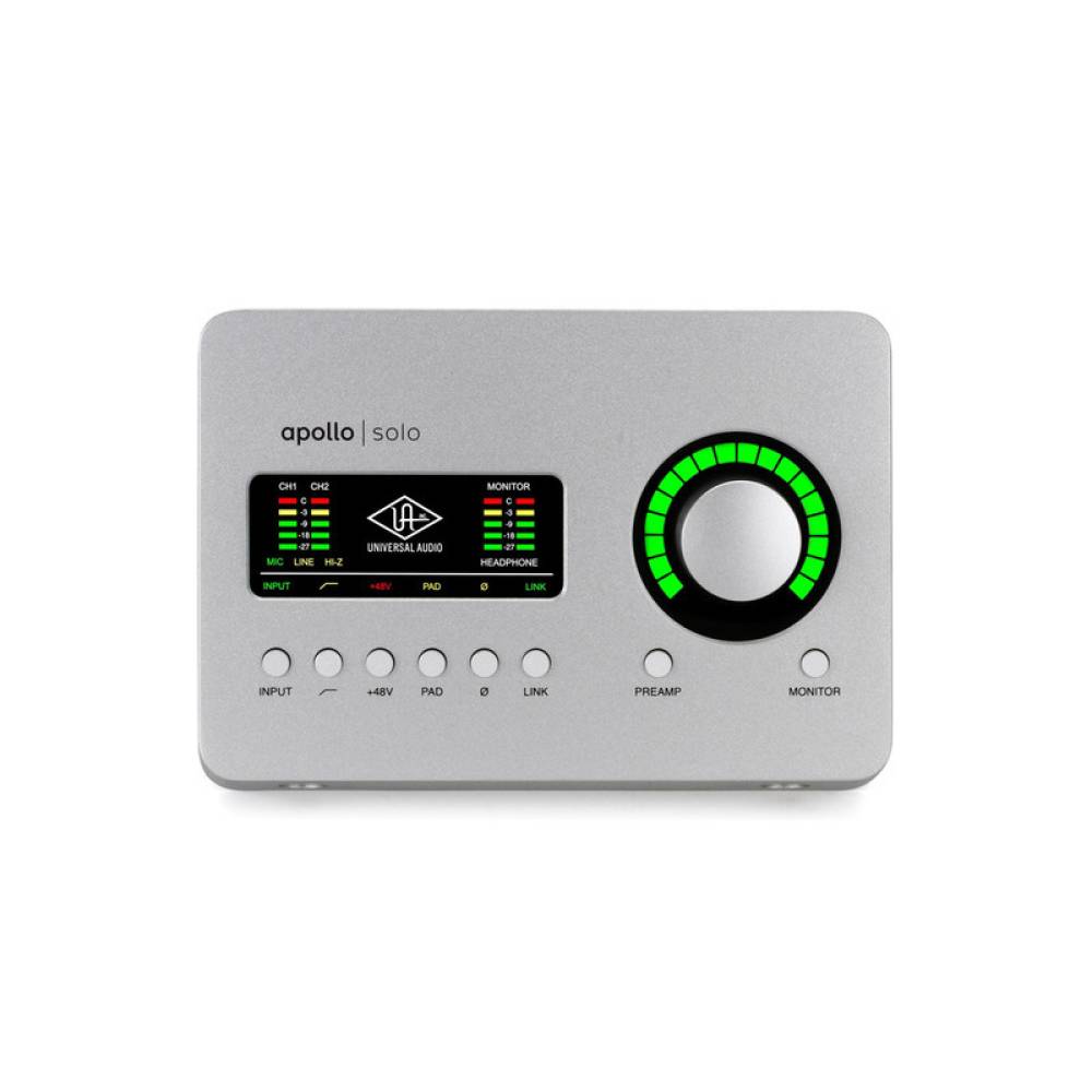 Аудиоинтерфейс Universal Audio Apollo Solo Thunderbolt 3 Аудиоинтерфейс Universal Audio Apollo Solo Thunderbolt 3