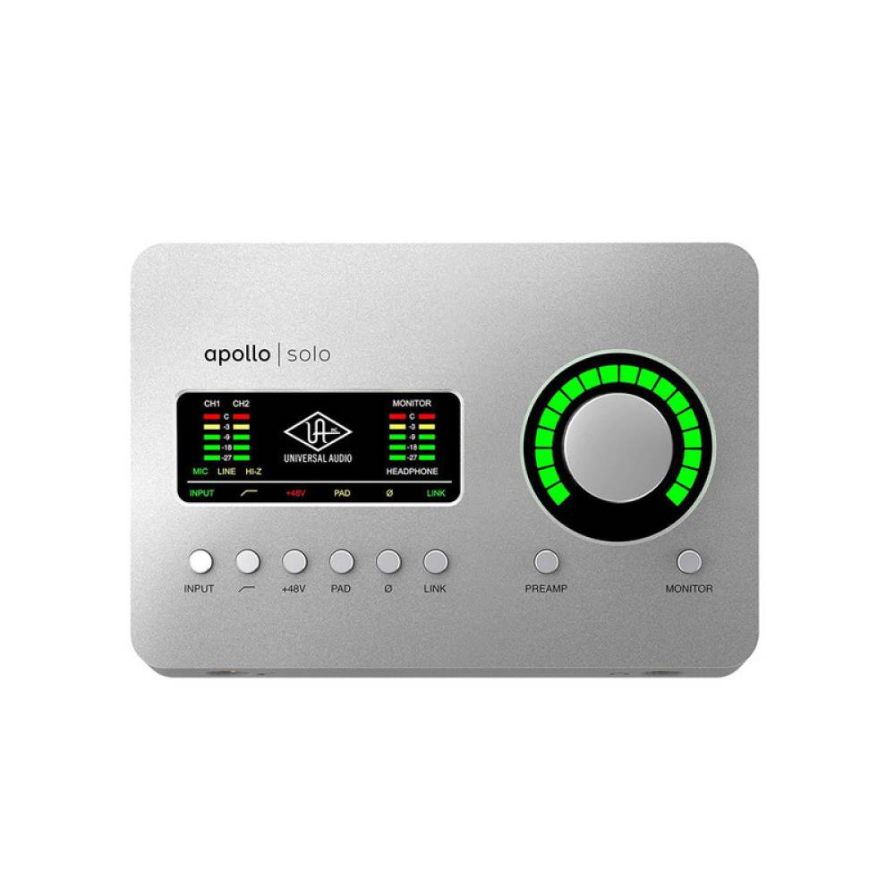 Аудиоинтерфейс Universal Audio Apollo Solo USB Heritage Edition (Desktop/Win) Аудиоинтерфейс Universal Audio Apollo Solo USB Heritage Edition (Desktop/Win)