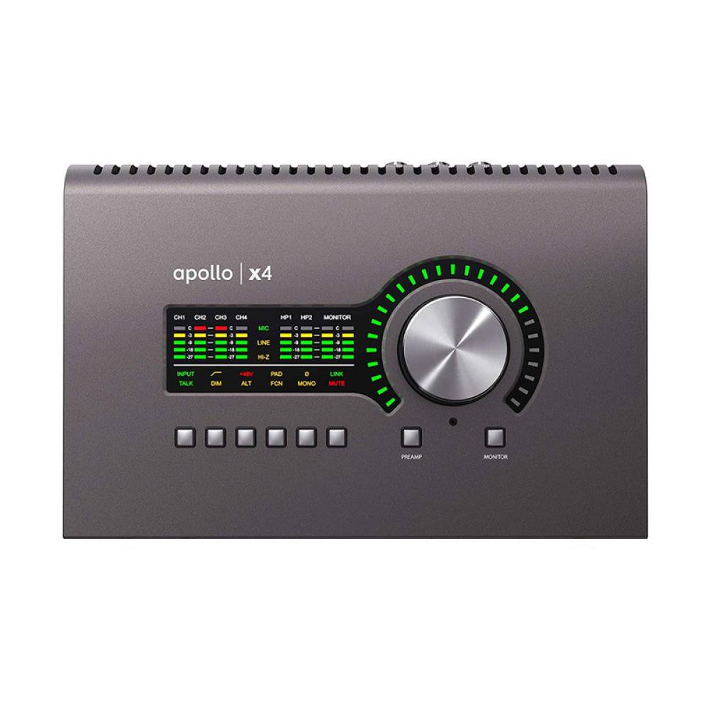 Аудіоінтерфейс Universal Audio Apollo x4 Heritage Edition (Desktop/Mac/Win/TB3) 