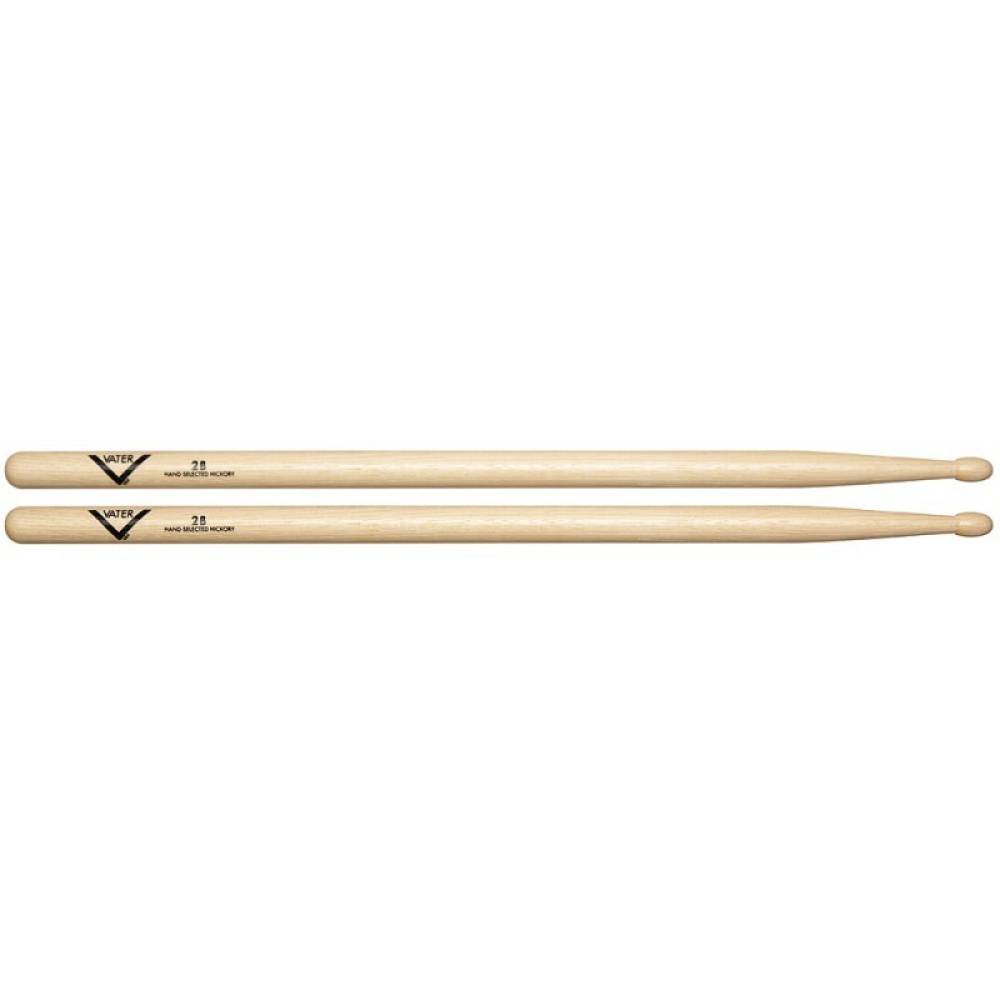 Барабанні палички Vater VH2BW American Hickory 2B