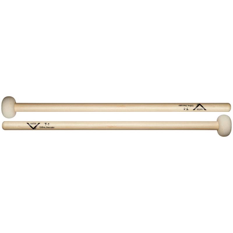Палочки для литавр Vater T1 ULTRA STACCATO TIMPANI, DRUMSET & CYMBAL MALLET