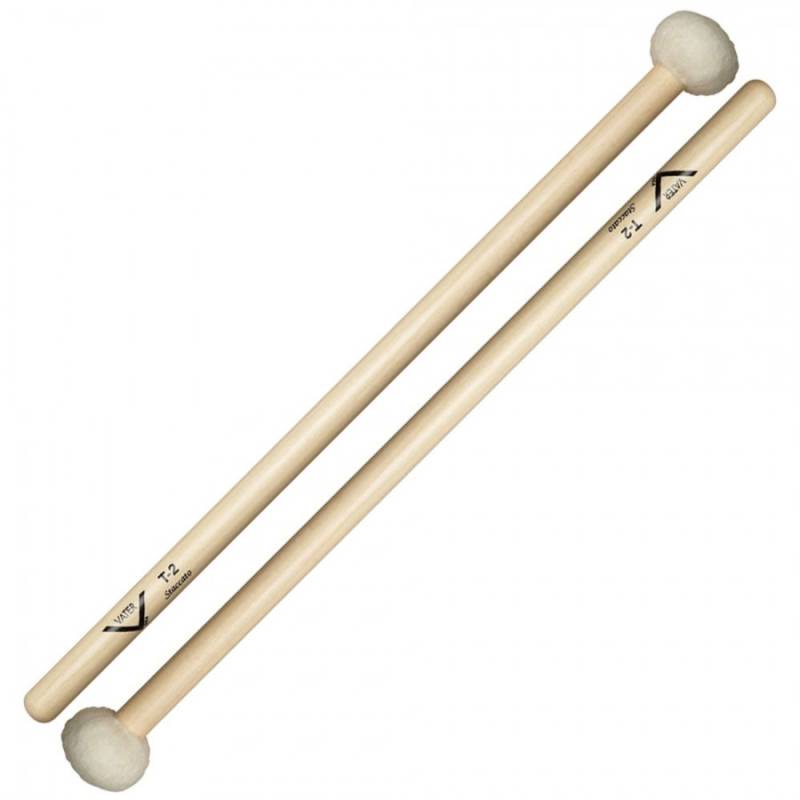 Палочки для литавр Vater T2 STACCATO TIMPANI, DRUMSET & CYMBAL MALLET