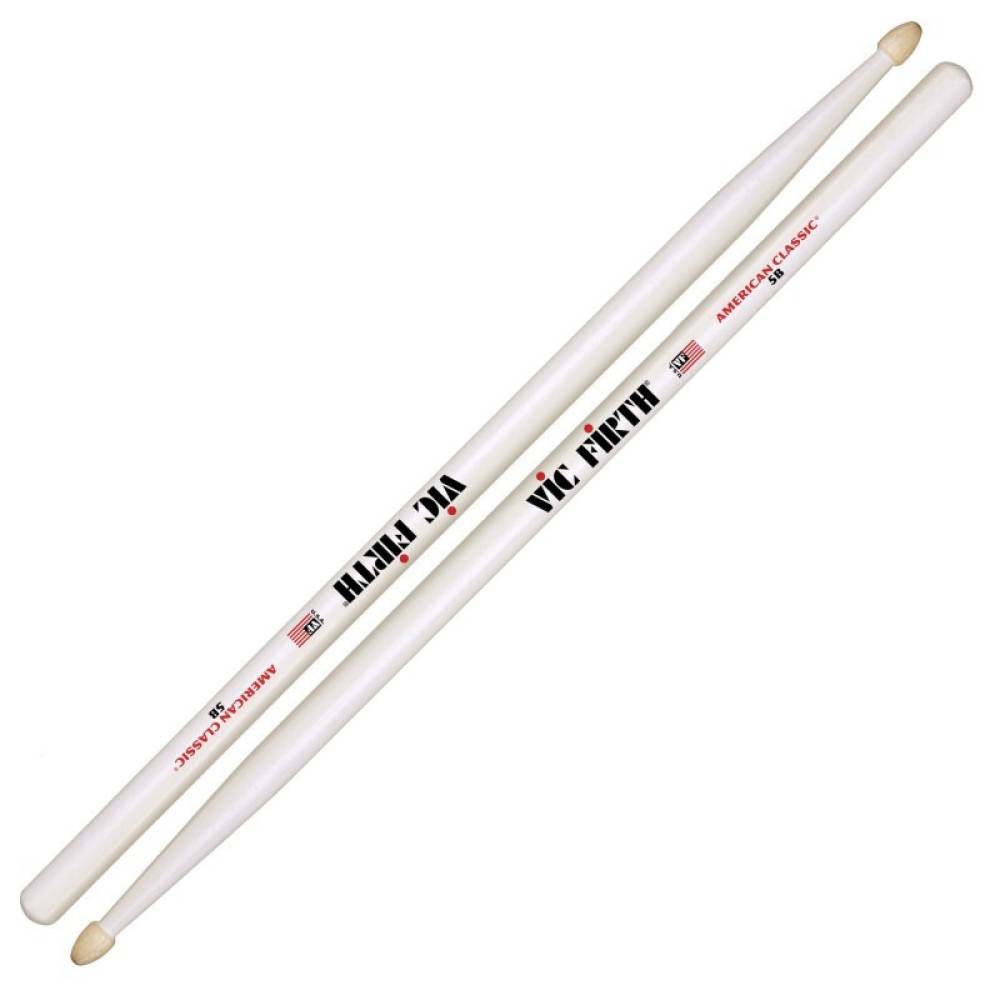 Барабанні палички Vic Firth 5BW White American Classic
