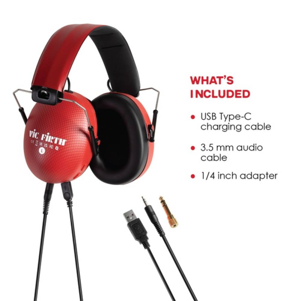 Навушники звукоізолюючі Vic Firth VXHP0012 Bluetooth Isolation Headphones