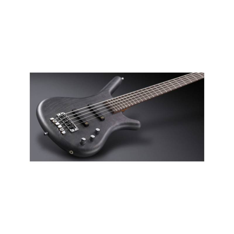 Бас-гітара Warwick Teambuilt Pro Series Corvette Ash, 5-String, A/A, (Nirvana Black Transparent Satin)