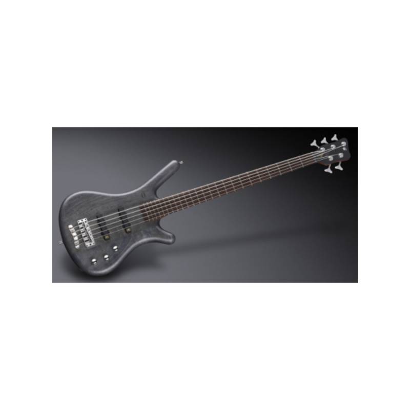 Бас-гітара Warwick Teambuilt Pro Series Corvette Ash, 5-String, A/A, (Nirvana Black Transparent Satin)