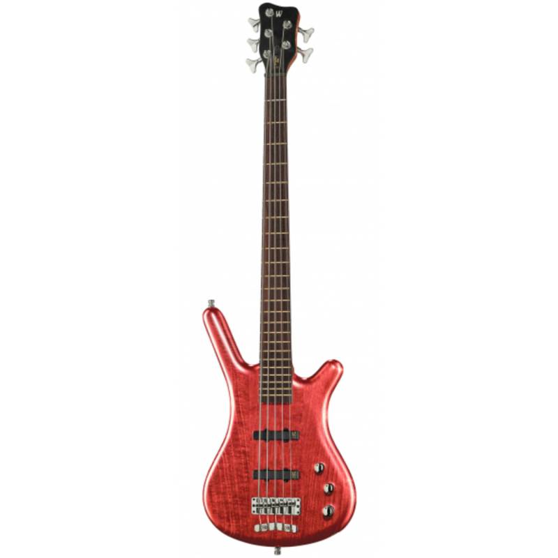 Бас-гітара Warwick Teambuilt Pro Series Corvette Ash, 5-String, A/A, (Burgundy Red Transparent Satin)