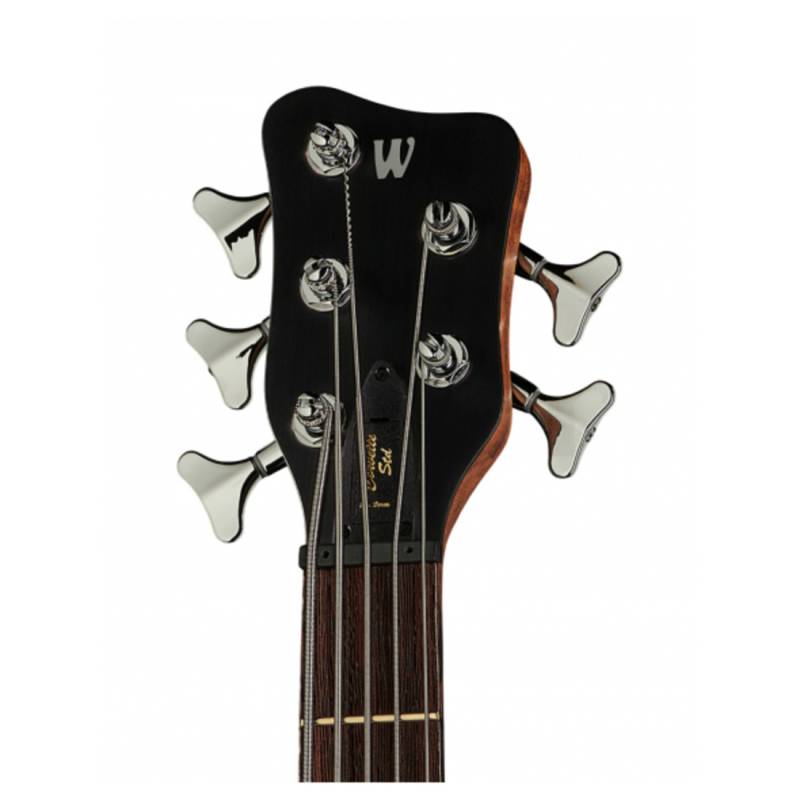 Бас-гітара Warwick Teambuilt Pro Series Corvette Ash, 5-String, A/A, (Burgundy Red Transparent Satin)