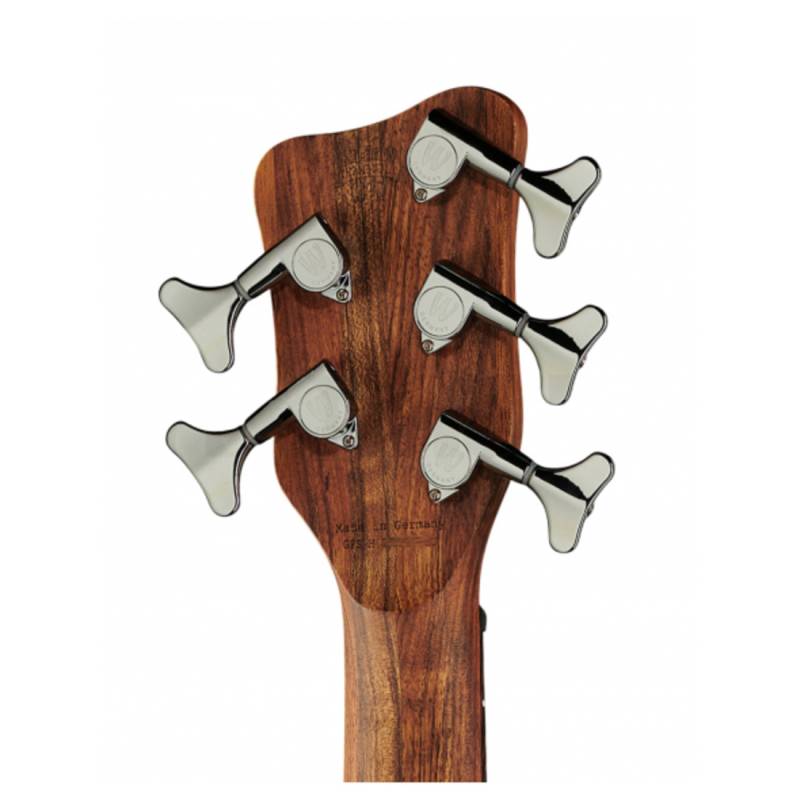 Бас-гітара Warwick Teambuilt Pro Series Corvette Ash, 5-String, A/A, (Burgundy Red Transparent Satin)