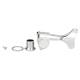 Колки WARWICK SP W30038 PC 1L Warwick Machinehead, Left (Bass Side) - Chrome