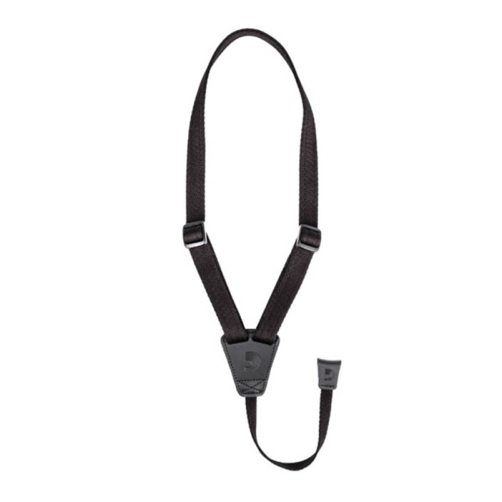 Ремінь для укулеле D'ADDARIO 19UKE00 ECO-COMFORT UKULELE STRAP (BLACK)
