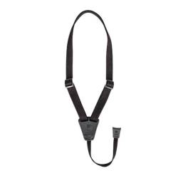 Ремінь для укулеле D'ADDARIO 19UKE00 ECO-COMFORT UKULELE STRAP (BLACK)