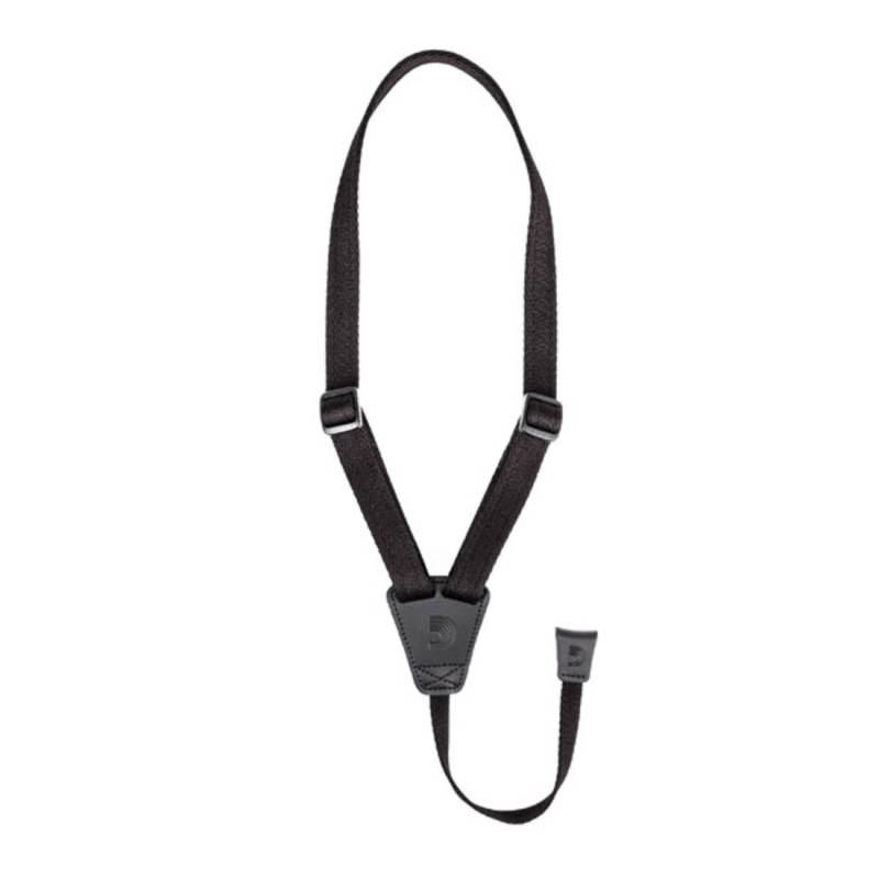Ремінь для укулеле D'ADDARIO 19UKE00 ECO-COMFORT UKULELE STRAP (BLACK)